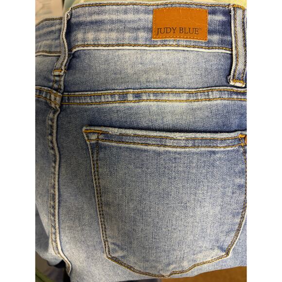 Judy Blue Mid-Rise Trouser Flare Jeans 5/27 - Picture 10 of 12